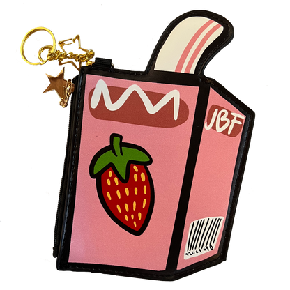 JBF STRAWBERRY COIN PURSE