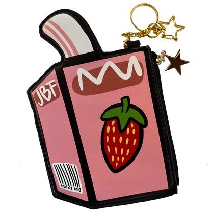 JBF STRAWBERRY COIN PURSE